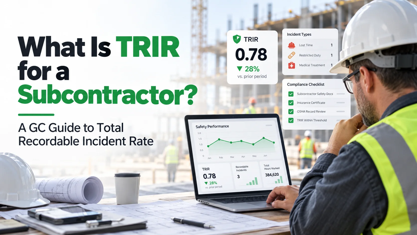 What Is TRIR for a Subcontractor? A GC Guide to Total Recordable Incident Rate
